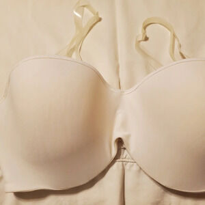 Lilyette Maidenform Coolform Padded White Underwire Bra Size 40C